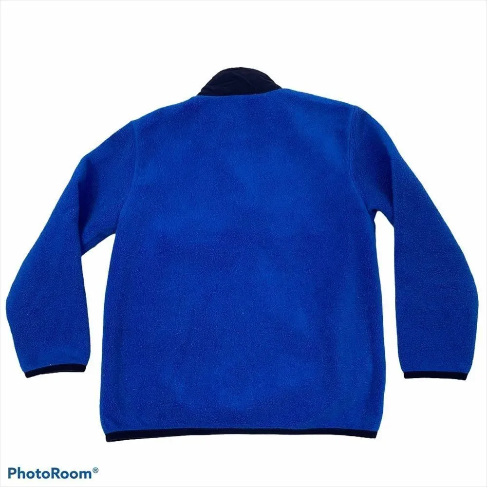 Boys‎ Gymboree Blue 1/4 Zip Fleece Jacket Small